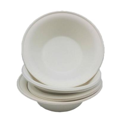 China Eco Friendly Biodegradable Compostable Sugarcane Fiber Heavy Duty Paper Bowls for sale