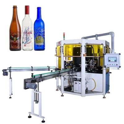 China Automatic Cylindrical Hotels Screen Printing Machine For Plastic Glass Bottles Shampoo Bottles With UV Dryer for sale