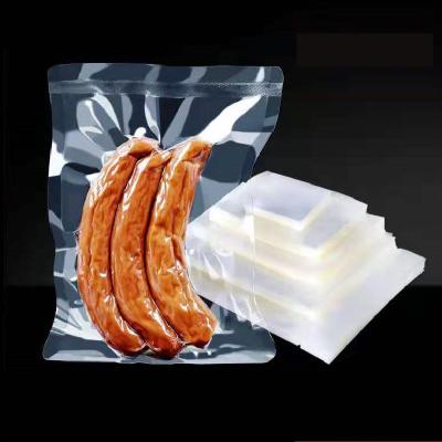 China Custom Logo Wholesale Food Grade Vacuum Barrier Bag Freezer Bags Plastic Freezing Bag Rice Packing Freeze Food Storage for sale