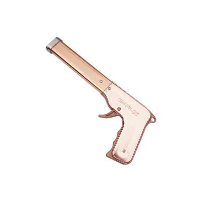 China 2020 Eco-friendly New Best Selling Wholesale Kitchen Short Metal Colored Handle Gun Lighter Lighter for sale