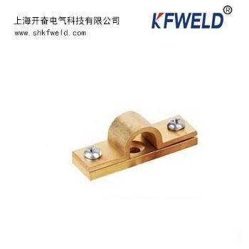 China Earth Rod Ground Clamp, Copper material, Ground cable clamp, Good electric conduction for sale