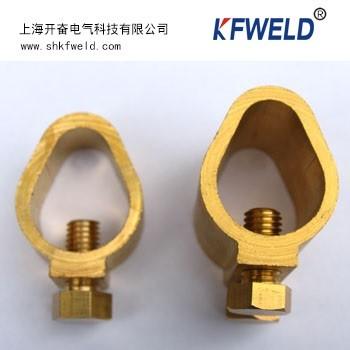 China Type G Rod to Cable Clamp, Copper material, Ground cable clamp, Good electric conduction for sale