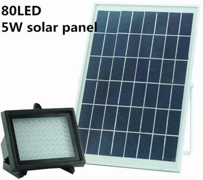 China 80LED Solar Powered wall light sensor Light Sensitivity Lighting Time Adjustable wall lamp Outdoor solar sensor light for sale