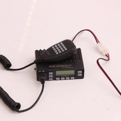 China High Power Taki Waki ​​Car Walkie Talkie CY-898UV Dual Display VHF UHF Dual Display Vehicle CB Mount Dual Band Mobile Radios for sale