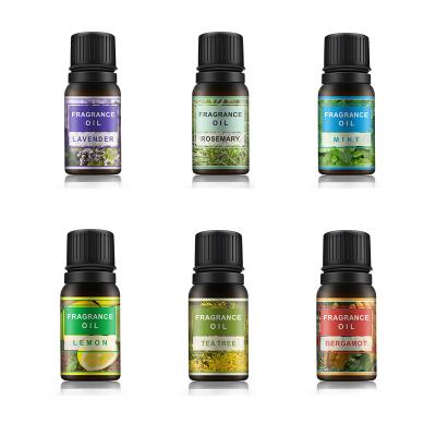 China Mosquito Repellent Aromatherapy Diffuser Private Label 100% Pure Pure Essential Oil 6 Pcs Essential Oil Gift Set for sale