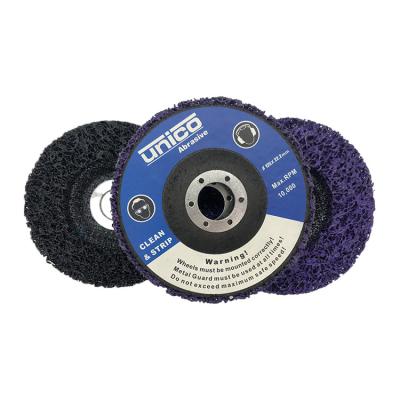 China 115mm/125mm Angle Grinder Disc Excavator Tool Abrasive Disc Clean And Strip 27 Disc for sale