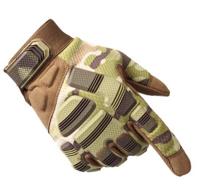 China Bicycle Factory Price Impact Leather Racing Anti Hunting Fingerless Police Military Tactical Gloves , Tactical Gloves for sale