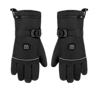 China Touch Screen Electronic Waterproof Lithium Battery Operated Heated Glove for sale