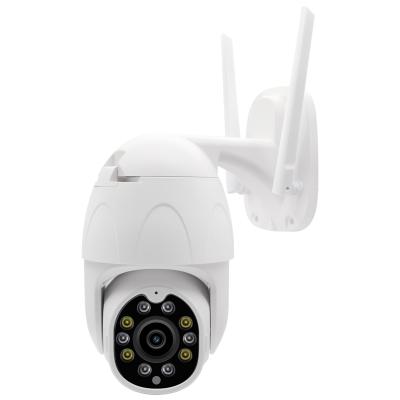 China Outdoor Waterproof Mini PTZ HD 1080P Siren Ptz Camera WiFi Built-in Full Color IP Wireless Security Camera for sale