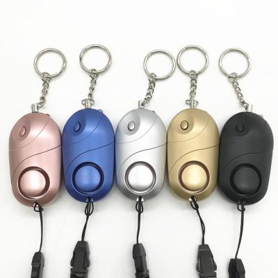 중국 Protective Outdoor Personal Self-Defense Products Safety Alarm Backup Tamper Alarm Siren Key Chain For Woman Children Elders ABS 12 Months 판매용