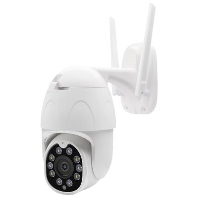 중국 Built-in Outdoor Two-Way Audio Wifi Camera Built-in Outdoor Two Way Audio Siren Night Vision 1080p wifi ptz camera with LED Flashlight 판매용