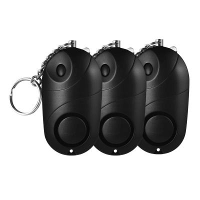 중국 Tamper Alarm 130DB SOS Personal Alarm With Keychain LED Light 판매용