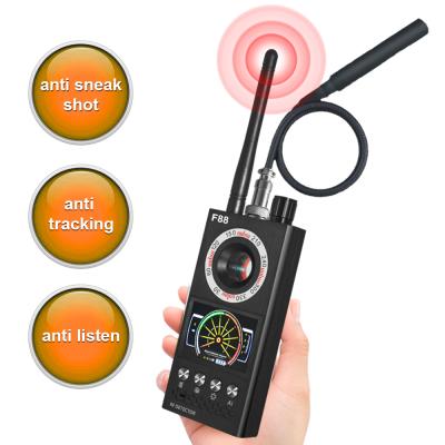 China Singal Hidden Speed ​​Camera Detector of Spy Camera Detector Anti-Spy Detector Camera Finder F88 Bug Detectors RF Update for sale