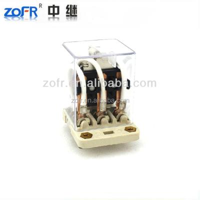 China JQX-38F 2Z/3Z Large Power Epoxy Relay 11PIN 40A for sale