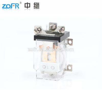 China Epoxy Copper Material Silver Contacts JQX-60F 24V 1Z Power Relay 60A for sale