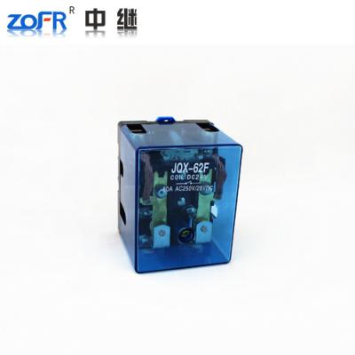 China Hot Sale DPDT Epoxy Durable JQX-62F 2Z 100A Power Relay for sale