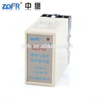 China XJ3-G Sealed Phase Failure and Phase Sequence Protection Relay for sale