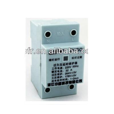 China Full automatic over charge sealed and under voltage time delay protection relay for sale