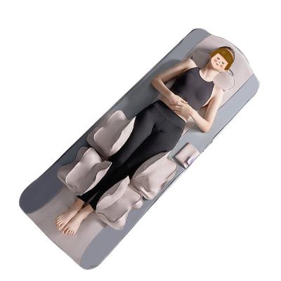 China Amazon Hot Sale Heating Massage Full Body PU Leather Back Electric Shiatsu Airbags Massage Mattress Massage Mat for sale