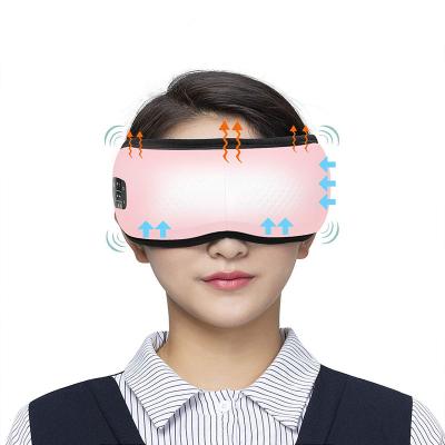 China High Quality Compression Pressure Vibration Air Eye Massager Smart Vibration Heat With Music Relax Equipment for sale