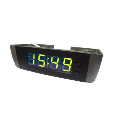 China 12V Roof Mounted Car LED Word Clock LCD Clock Display BG-T for sale