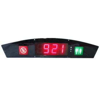 China Indoor Bus Accessories Wall Vehicle Roof Mounted Electronic Digital Clock QGN-WA for sale