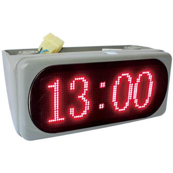 China Indoor Bus Accessories Wall Vehicle Roof Mounted Electronic Digital Clock CRC-ASA for sale