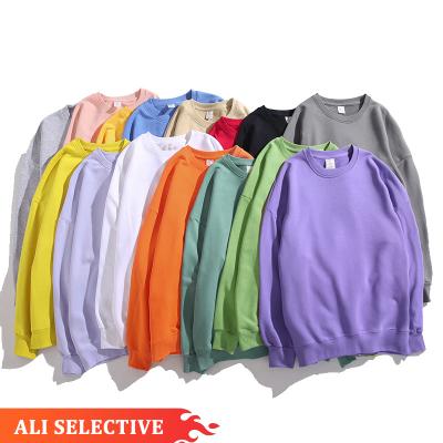 China H2082 Anti-wrinkle High Quality OEM MOQ Thick Winter Bottom Sweatshirt Oversized Custom Men's Unisex Hoodies and Sweatshirts for sale