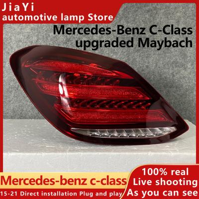 China Car Styling For W205 Tail Lights 2015-2020 C180 C200 C260 C300 LED DRL Matrix DRL Matrix 2015-2020 C CLASS (W205) Dynamic Tail Light W222 Design Tail Lamp for sale