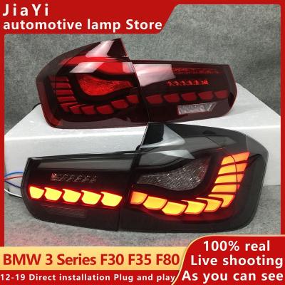 China Vland Factory Smoke LED Tail Lights For F30/F35 2013-2019 3 Series USA and Available Waterproof Lamp 3 (EU Version F80 M3 M4 Design F30 for sale