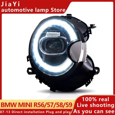 China MINI CLUBVAN (R55) daytime running light of mini R55 R56 R57 R58 R59 VLAND MINI Headlight Assembly modification LED headlight 2007-2013 for sale