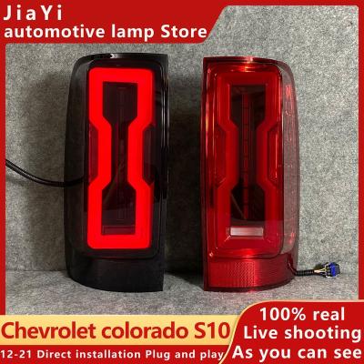 China LED TAIL LIGHT ASSEMBLY VECHILE REAR LAMP FIT FOR CHEVROLET COLORADO S10 2012-2021 BRAKE TURN SIGNAL REVERSE LIGHT REAR S10 for sale