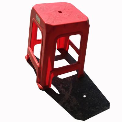 China High Lightweight Single Living Room Indoor Square Plastic Chair With Competitive Price for sale