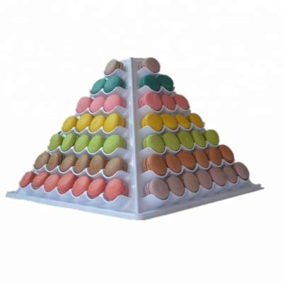 China macaron tower and macaron blister wrapper and disposable macaron cases for sale