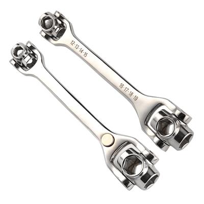 China Sturdy /durable durable using low price high quality adjustable 8 in 1 universal open end wrench for sale