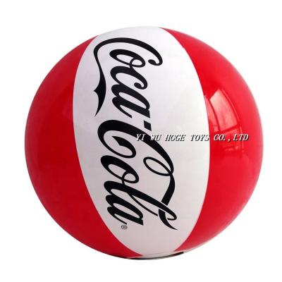 China Inflatable Toy Top Quality Customized PVC Inflatable Beach Ball With Custom Logo Printing for sale