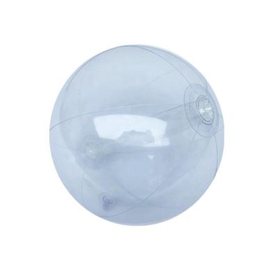 China Inflatable Toy Custom Logo Printed Transparent Inflatable Sprinkler Ball For Party for sale