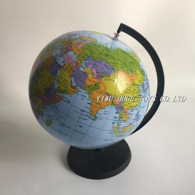 China Toy Hoge 16inch Inflatable Earth World Globe Inflatable Beach Ball for sale