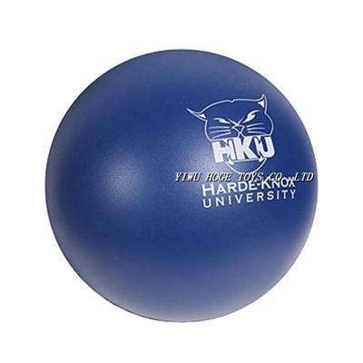 China Toy High Quality Promotional Custom Round Shape Anti Stress Ball With Your Logo Printed for sale