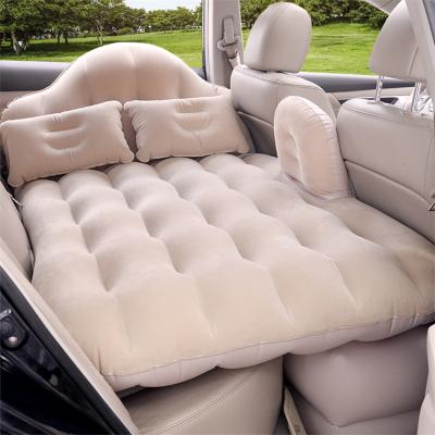 China Car Travel Home Standard Back Inflatable Bed Seat Cover Car CE Furniture Portable Camping Air Mattress For Sale for sale