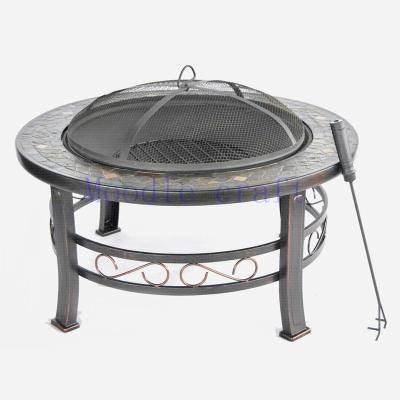 China Best Stocked Globe Fire Pits Outdoor Patio BBQ Grill Steel Fire Pit Log Grate Poker For Backyard Globe Fire Pit for sale