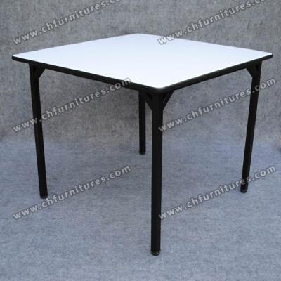 China Special Shape Leg White Dining Table China Foshan Furniture YC-T08-01 for sale