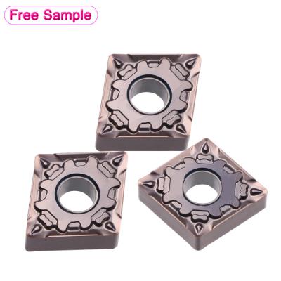 China Lathe Indexable Carbide CNC Cutting Tool Long Life Stainless Steel CNMG120404 CNMG120408 CVD Turning Insert for sale