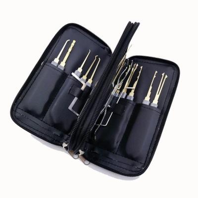 Cina Locker Pick Set 24pcs Hook Lockpick 20pcs House Lock Set per la pratica del picking in vendita