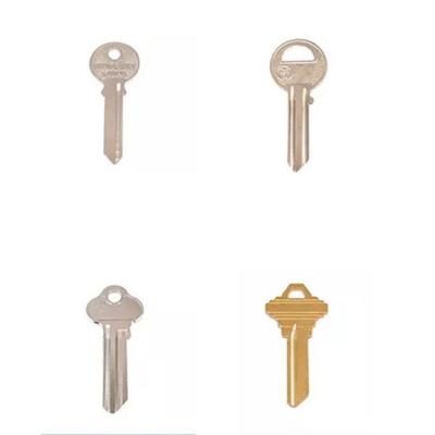 China Custom Zinc Alloy Brass Door Key with OEM Support and Customized Logo for sale