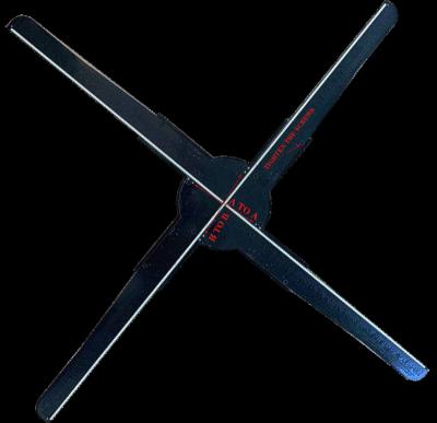 China 3D Hologram Fan , 17.7 Inch 3D LED Hologram Projector Advertising Display With 700 Video Library Led Hologram Projector 45CM for sale