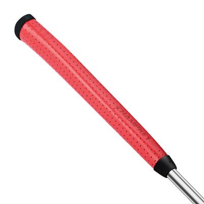 China New Breathable Champkey Golf Genuine Leather Putter Grips Red Pure Handmade Sheetskin Club Grip for sale