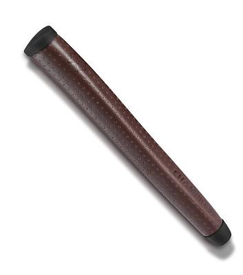 China New Breathable Champkey Golf Genuine Leather Putter Grips Pure Handmade Brown Sheetskin Club Grip for sale