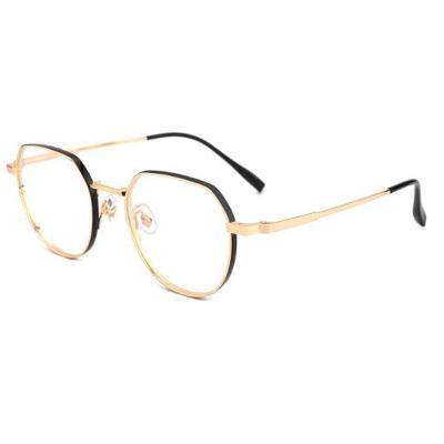 China For Reading Glasses 2021 High Quality Soft Pure Titanium Hot Selling Optical Round Frames Block Unisex Blue Light Reading Glasses for sale