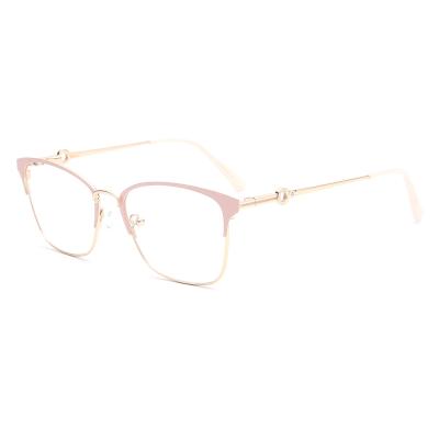 China For Reading Glasses 2021 Instock New Eyewear Metal Optical Frames High Quality Reading Glasses for sale